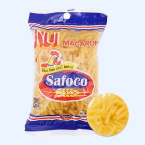 Nui khô SAFOCO macaroni ống dài bịch 400g