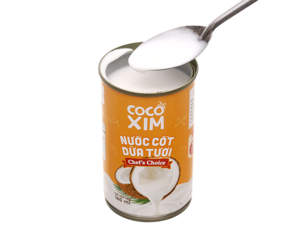 Nước cốt dừa BETRIMEX COCO XIM chef's choice lon 160ml thùng 30