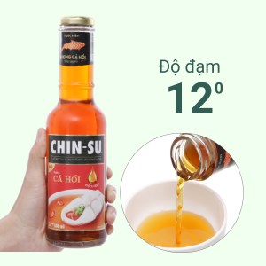 Nước mắm CHINSU hương cá hồi chai thủy tinh 500ml