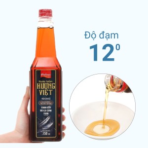Nước mắm HƯƠNG VIỆT cá cơm chai nhựa 750ml