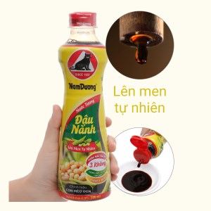 Nước tương NAM DƯƠNG đậu nành chai 500ml