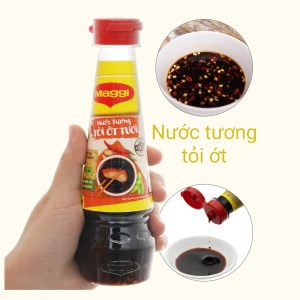 Nước tương MAGGI tỏi ớt chai 200ml