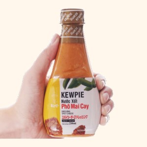 Xốt KEWPIE phô mai cay chai 210ml