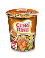 Mì ăn liền MICOEM CUNG ĐÌNH cua bể rau răm ly 65g