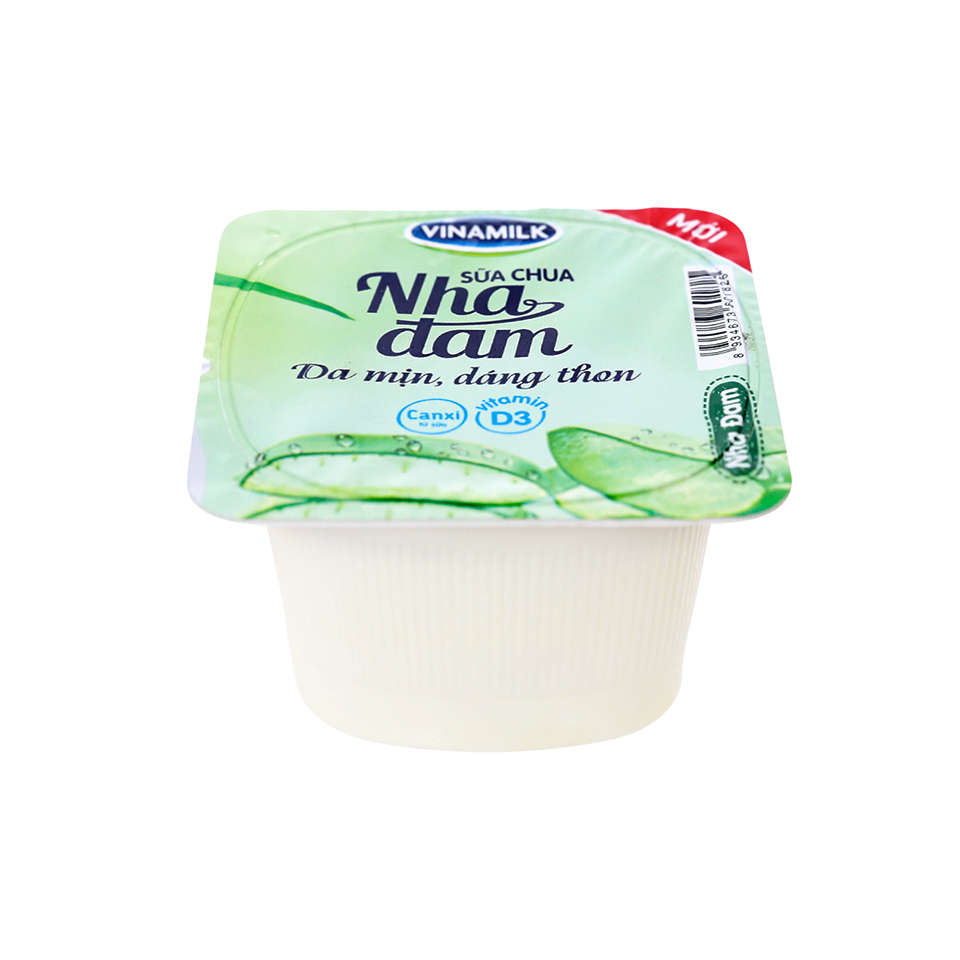 Sữa chua ăn VINAMILK nha đam hộp 100g