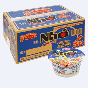 Mì ăn liền ACECOOK NHỚ rong biển tô 84g thùng 12