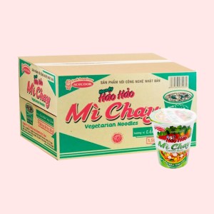 Mì ăn liền ACECOOK HẢO HẢO lẩu nấm handy ly 67g thùng 24