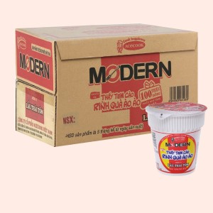 Mì ăn liền ACECOOK MODERN lẩu thái ly 65g thùng 24