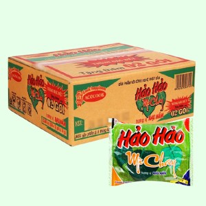 Mì ăn liền ACECOOK HẢO HẢO chay bịch 75g thùng 30