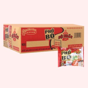 Phở ăn liền ACECOOK ĐỆ NHẤT vị Bò bịch 65g thùng 30
