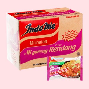 Mì ăn liền INDOFOOD INDOMIE migoreng bò cay bịch 85g thùng 40