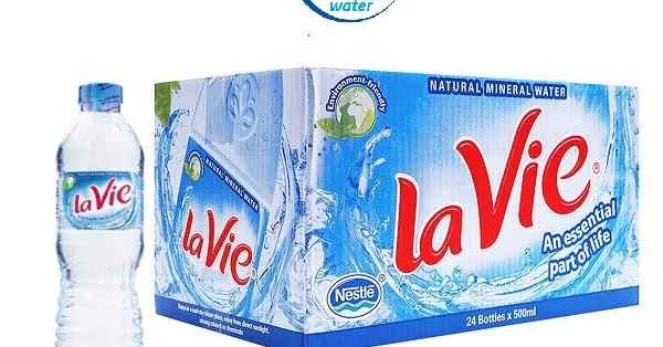 Nước khoáng NESTLE LAVIE chai 500ml thùng 24