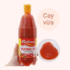 Tương ớt CHOLIMEX cay vừa chai 830g