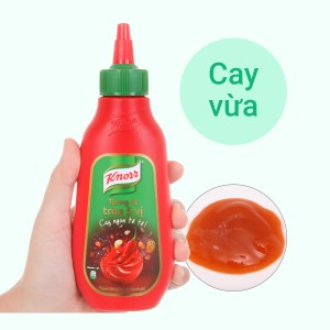 Tương ớt KNORR cay đậm chai 220g