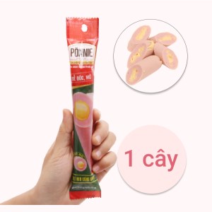 Xúc xích ăn liền PONNIE heo phô mai cây 45g