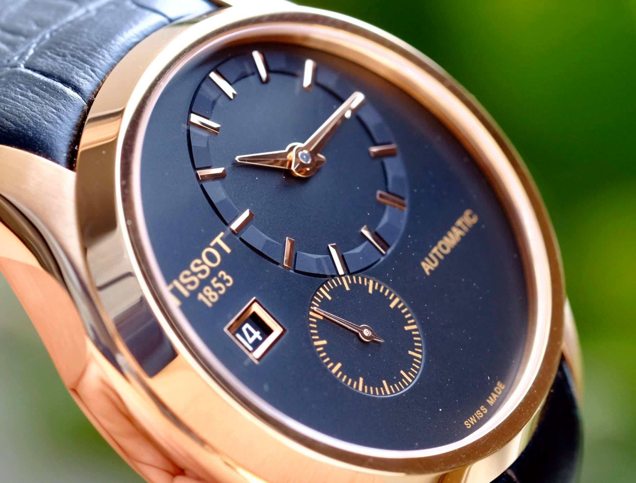 ĐỒNG HỒ TISSOT COUTURIER BLACK DIAL BLACK LEATHER T035.428.36.051.00 ( T0354283605100 )