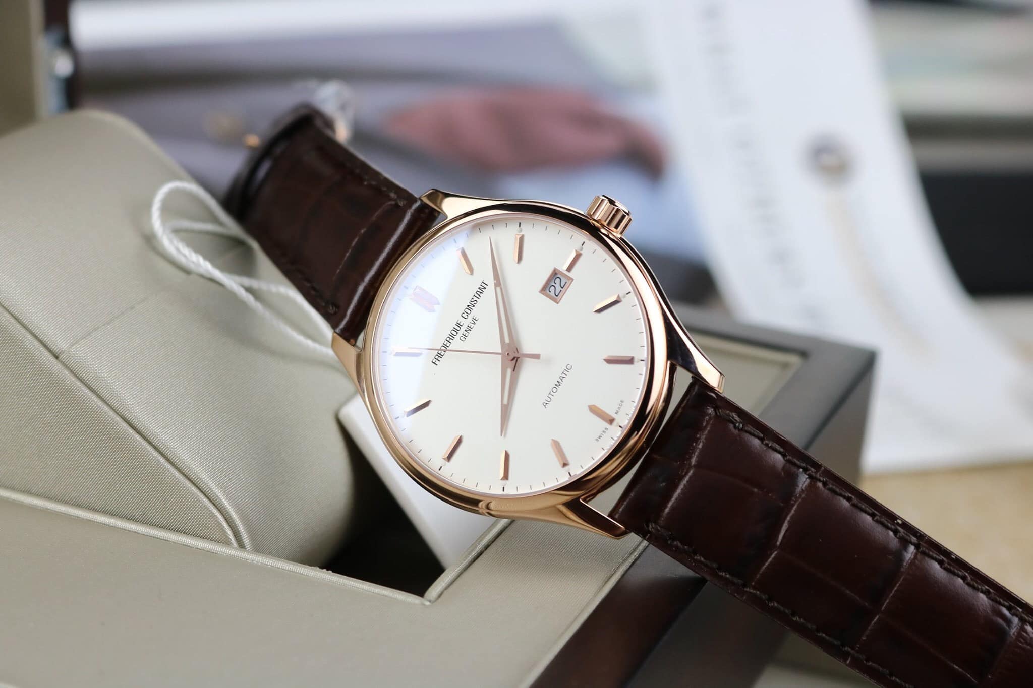 ĐỒNG HỒ FREDERIQUE CONSTANT FC-303V5B4 CLASSICS INDEX AUTO 40MM