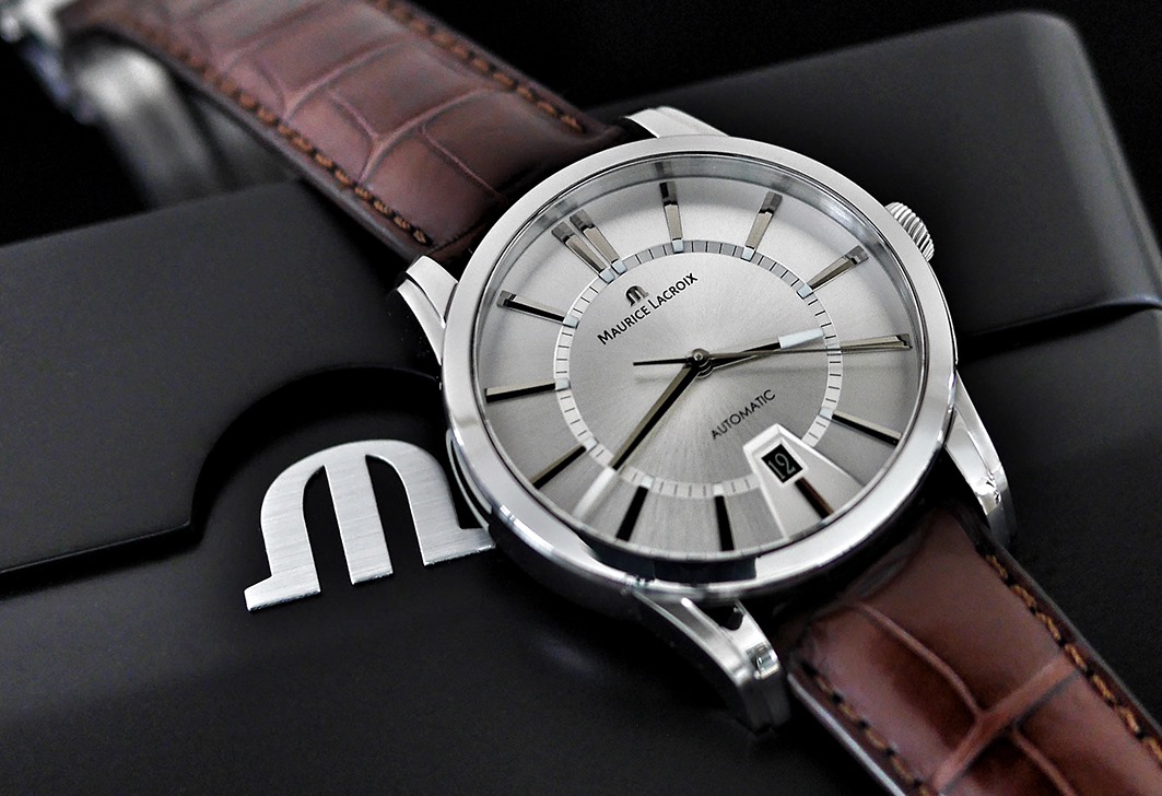 ĐỒNG HỒ MAURICE LACROIX SERIES PONTOS DATE AUTOMATIC 40MM PT6148-SS001-130-1