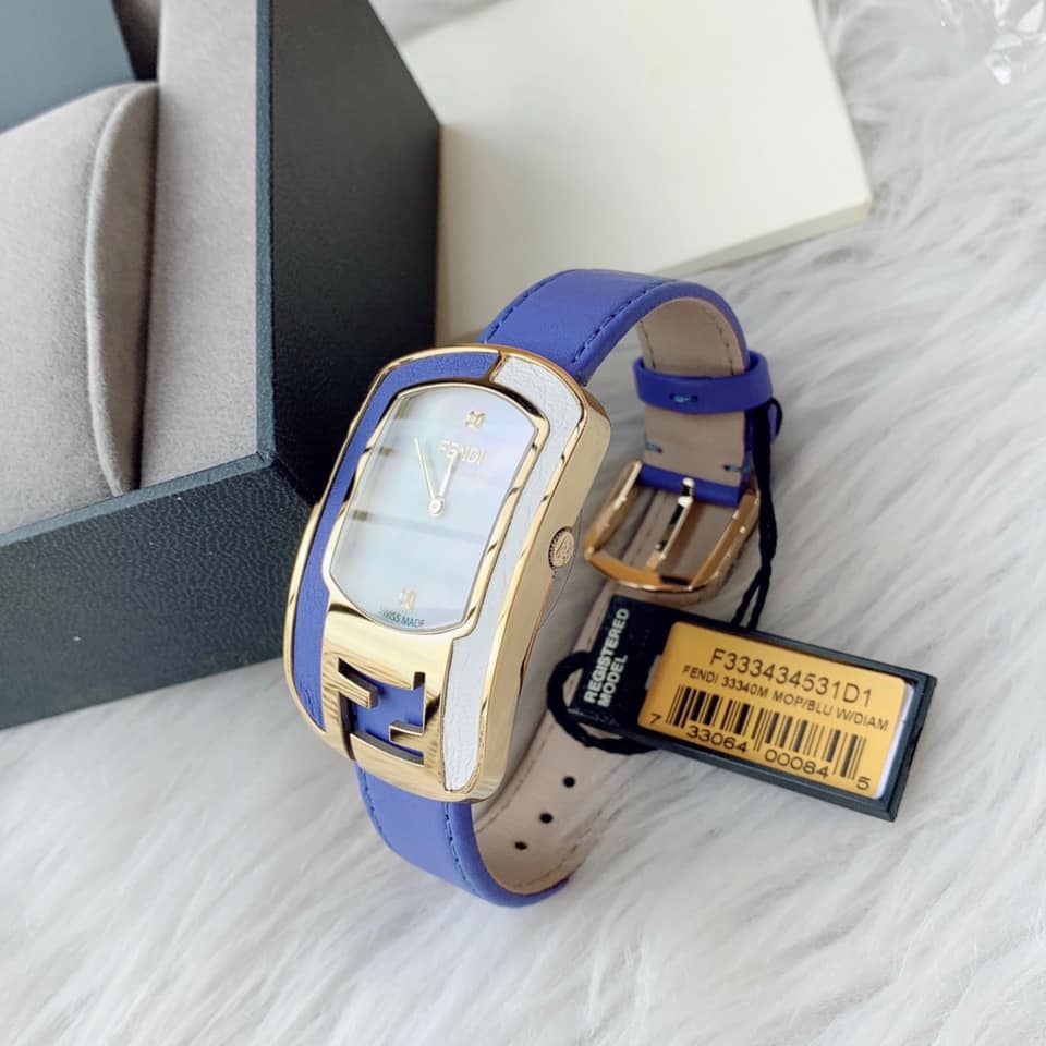 ĐỒNG HỒ NỮ FENDI F333434531D1 CHAMELEON PEARL DIAMOND DIAL
