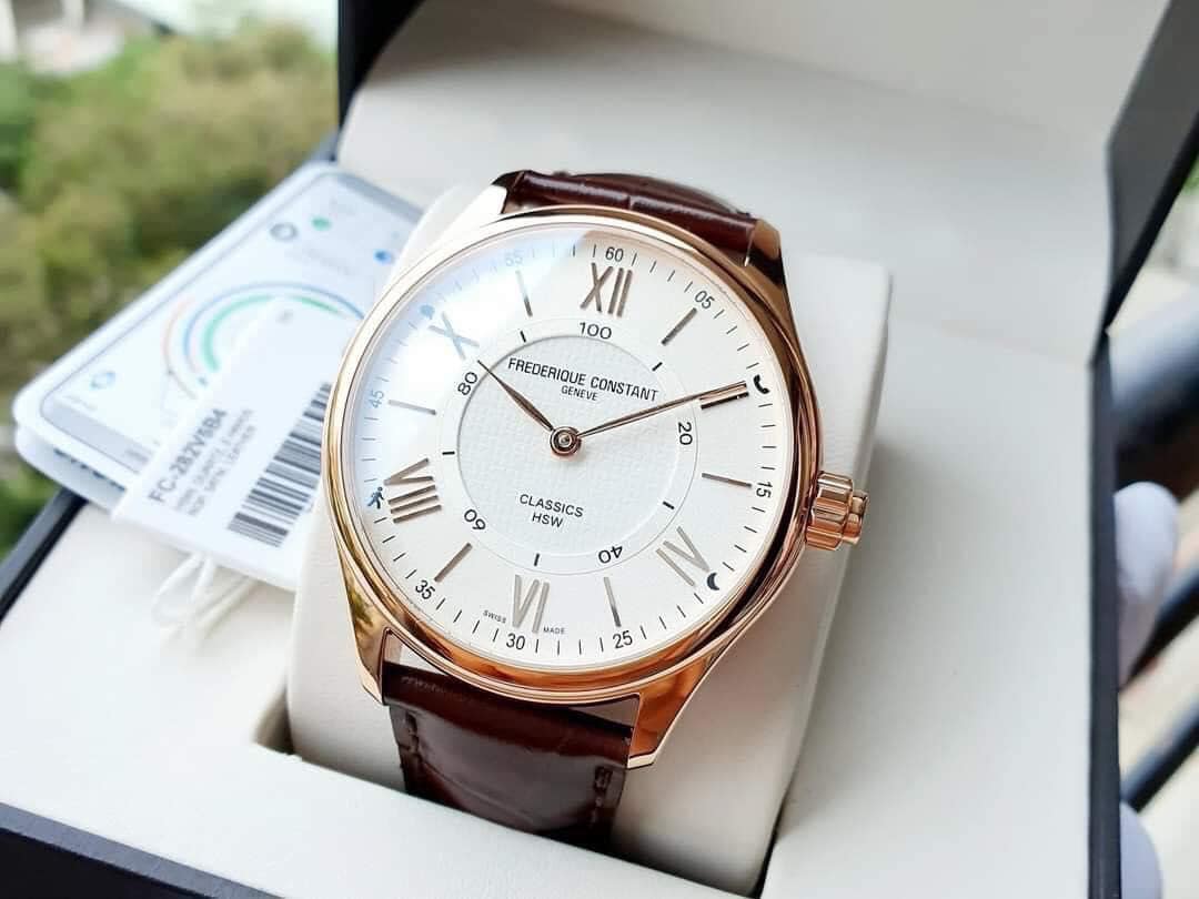 ĐỒNG HỒ  FREDERIQUE CONSTANT SMARTWATCH FC-282V5B4 CLASSICS DÂY DA