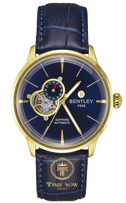 ĐỒNG HỒ NAM BENTLEY BL1850-15MKNN AUTOMATIC CASE GOLD DÂY DA