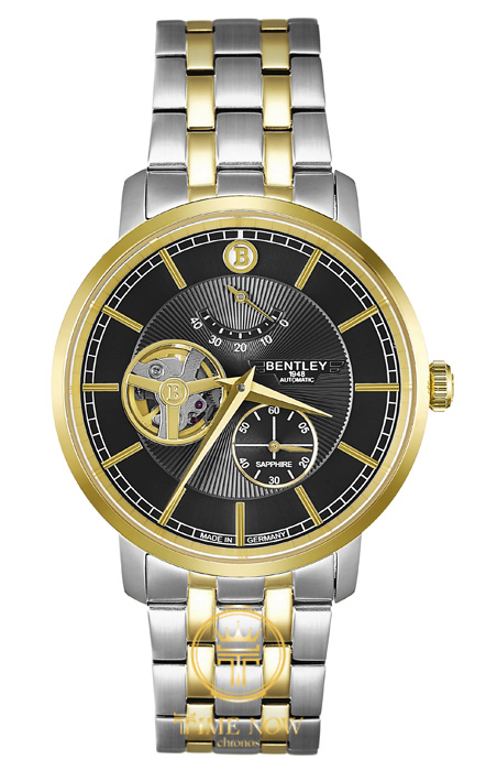 ĐỒNG HỒ NAM BENTLEY BL1862-15MTBI AUTOMATIC TONE DEMI BLACK DIAL