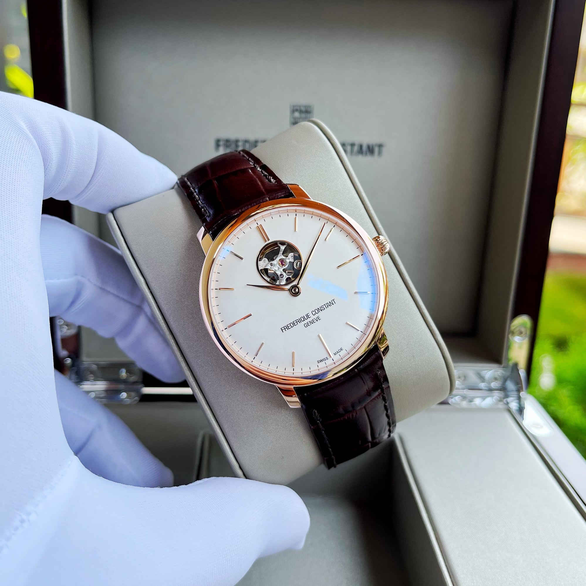 ĐỒNG HỒ FREDERIQUE CONSTANT FC-312V4S4 SLIMLINE AUTO WATCH 40MM