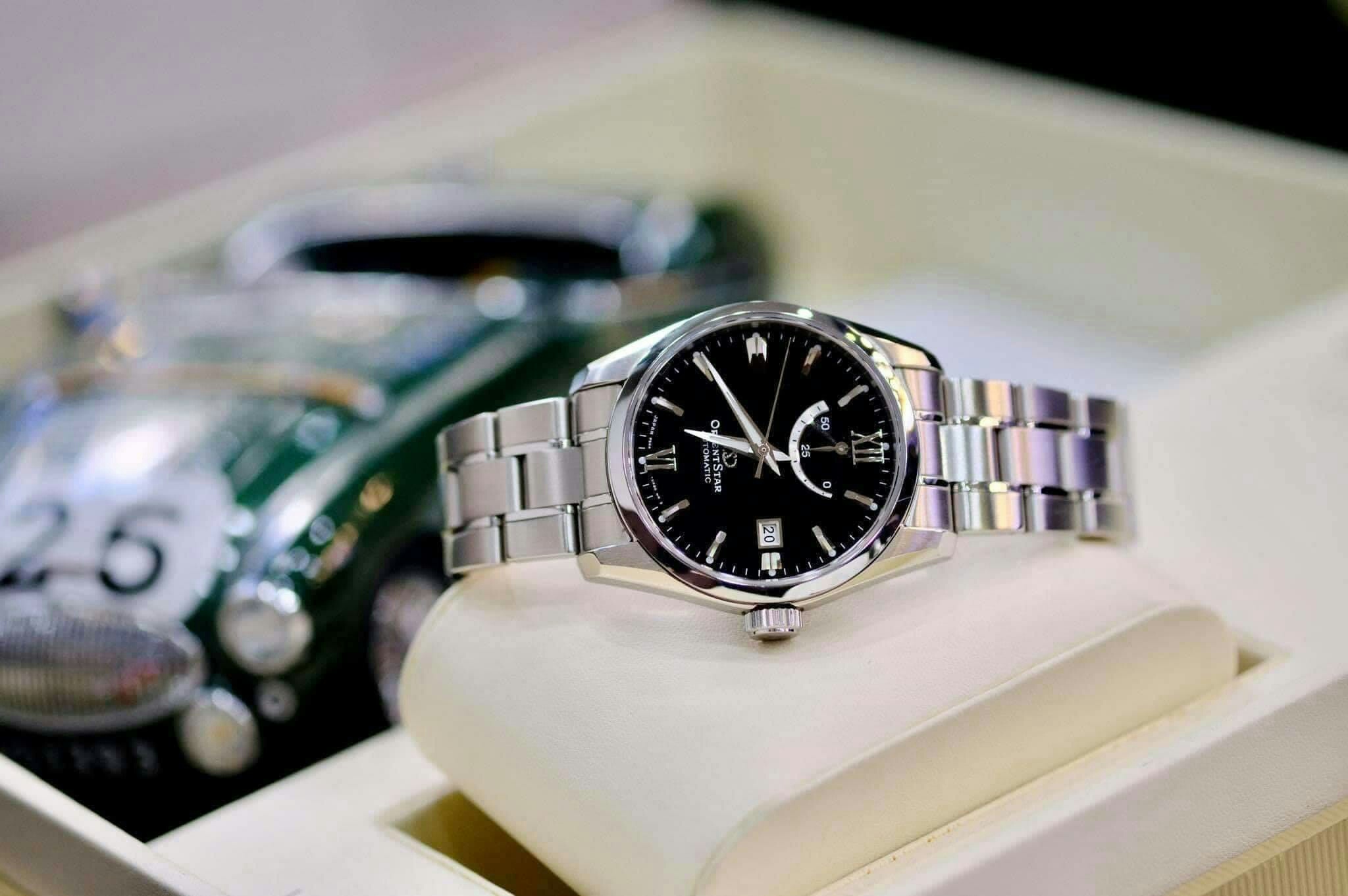 ĐỒNG HỒ ORIENT ORIENT STAR STANDARD RE-AU0004B00B BLACK DIAL