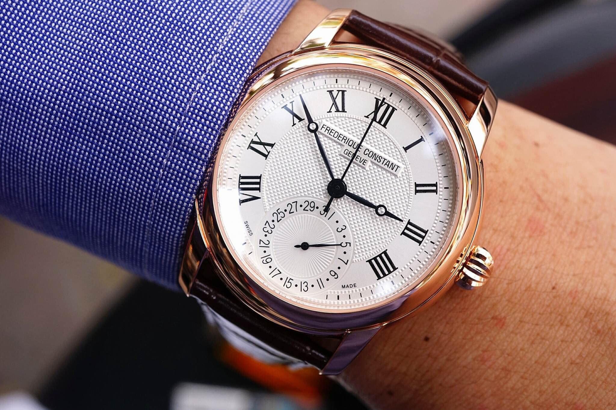 Frederique Constant Manufacture Classic 42mm FC-710MC4H4 :: Sorelle Ronco Frederique Constant Manufacture Classic 42mm FC-710MC4H4 :: Sorelle Ronco