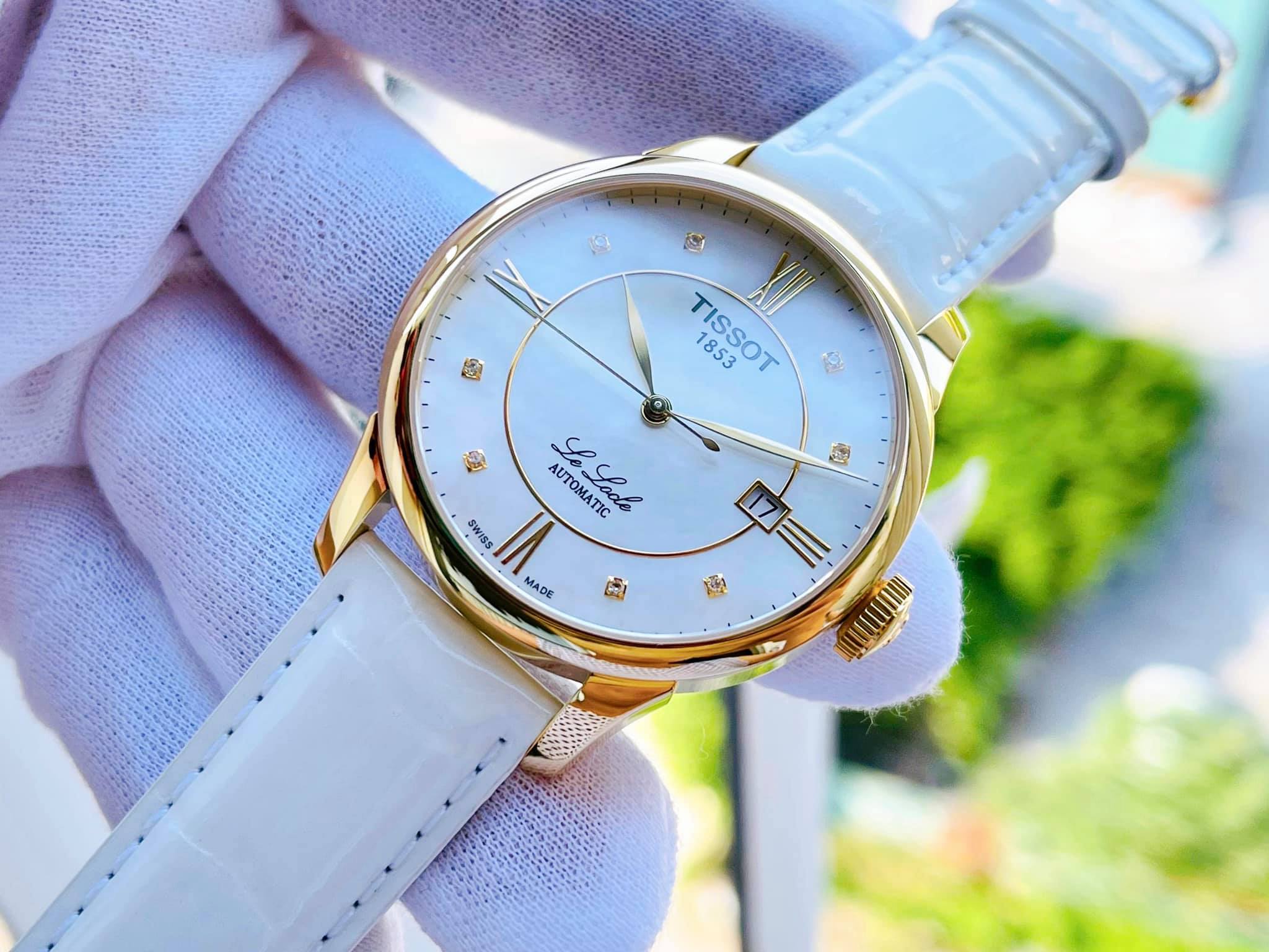ĐỒNG HỒ NỮ TISSOT T41.5.453.86 (T41545386 ) LE LOCLE AUTOMATIC SILVER DIAL