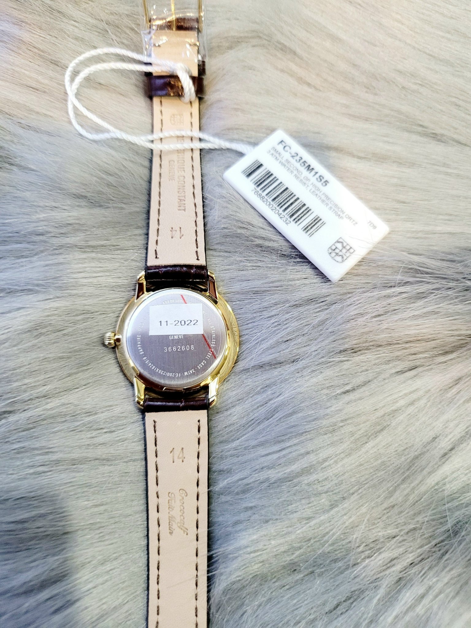 ĐỒNG HỒ NỮ FREDERIQUE CONSTANT FC-235M1S5 SLIM LINE WATCH 28MM