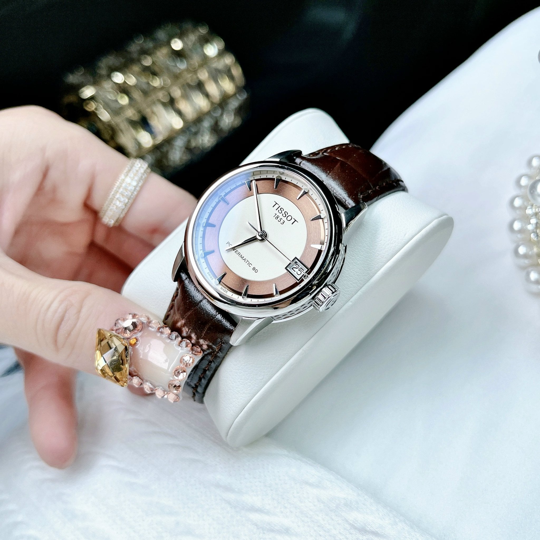 ĐỒNG HỒ NỮ TISSOT LUXURY T086.207.16.261.00 AUTO WATCH 33MM (T0862071626100)