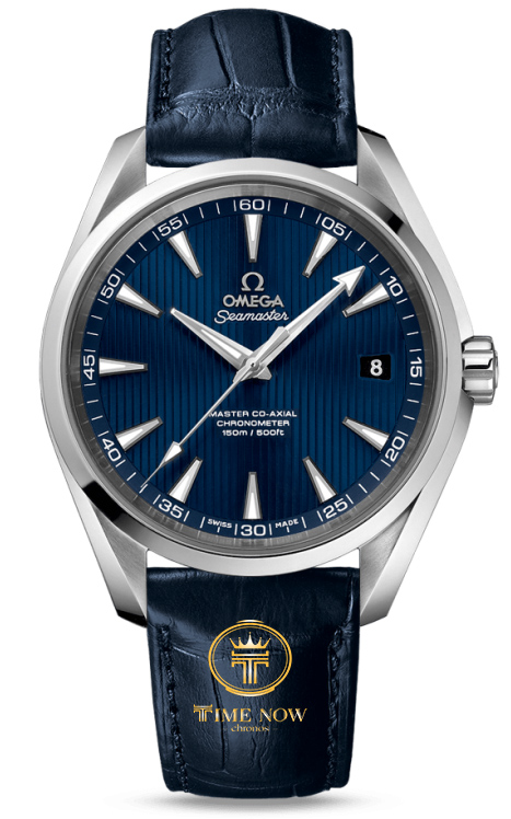 ĐỒNG HỒ NAM OMEGA SEAMASTER 231.13.42.21.03.001 AQUA TERRA CASE SILVER DÂY DA