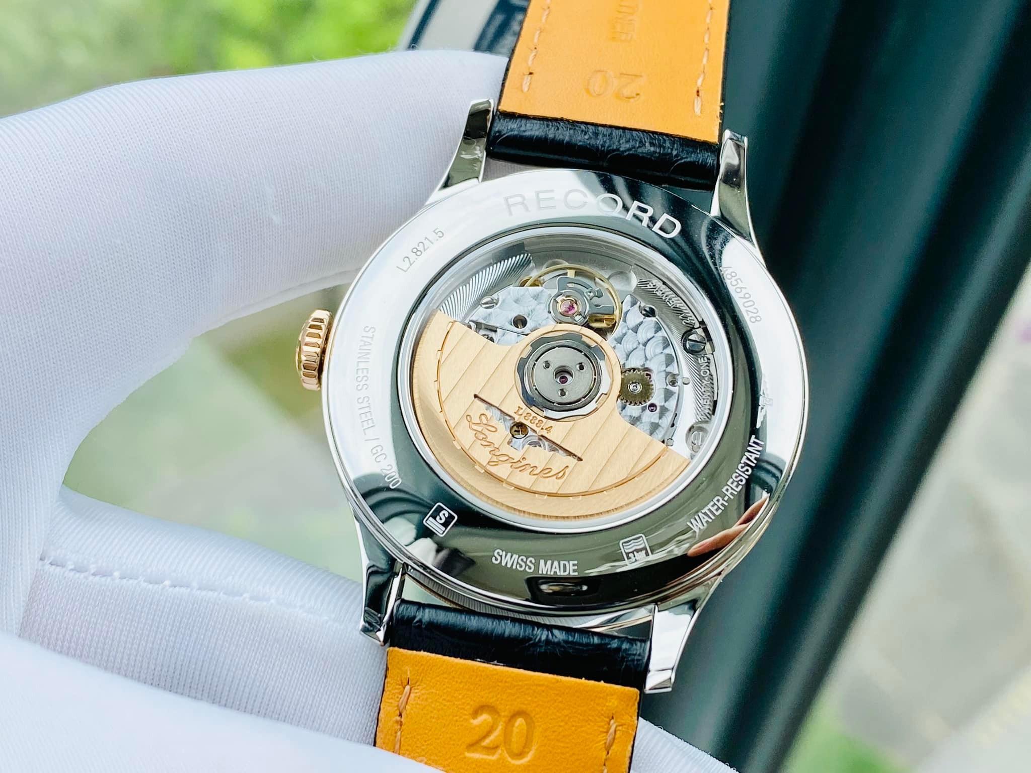 ĐỒNG HỒ LONGINES RECORD L28215572 L2.821.5.57.2