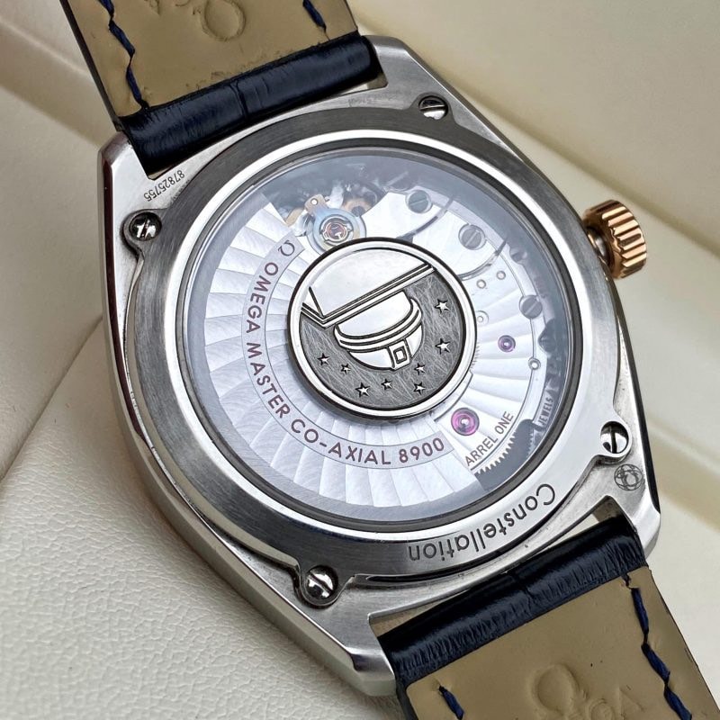 ĐỒNG HỒ NAM OMEGA GLOBEMASTER 130.23.39.21.03.001 CO‑AXIAL MASTER DÂY DA