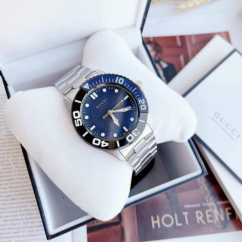 ĐỒNG HỒ NAM GUCCI YA126282 BRACELET 