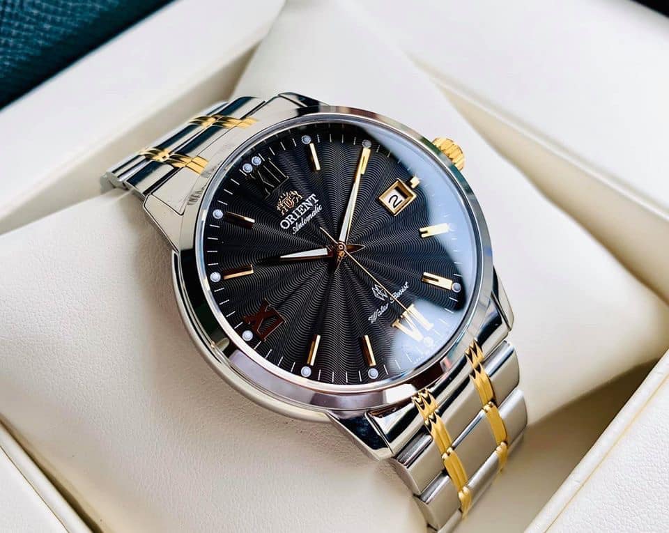 ĐỒNG HỒ NAM ORIENT COCKTAIL SER1T001B0 AUTOMATIC CASE SILVER DÂY DEMI