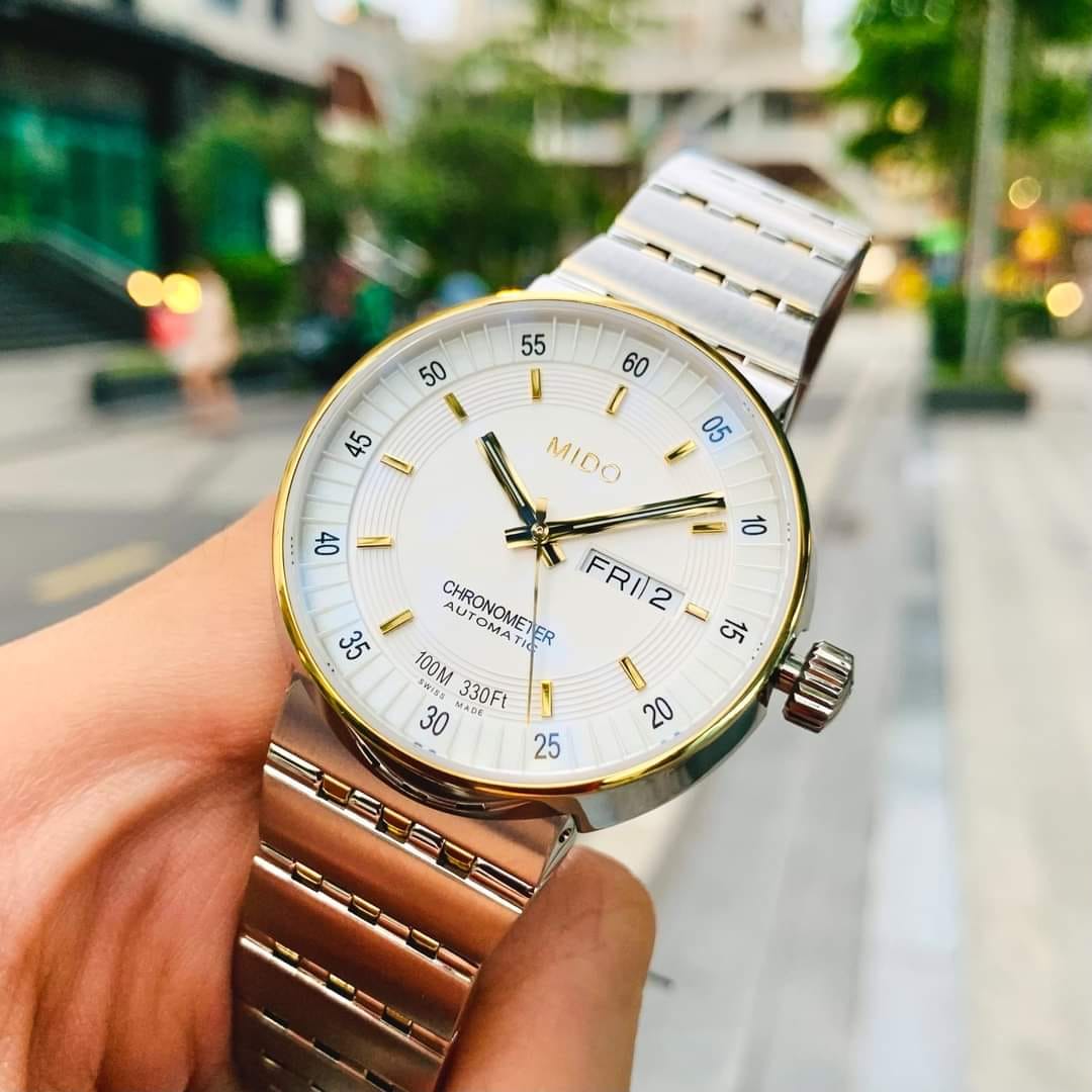 NG H MIDO CHRONOMETER AUTOMATIC M8340.9.B1.11 M83409B111