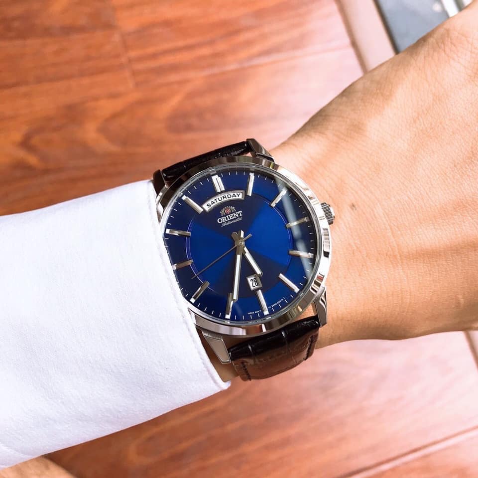 ĐỒNG HỒ ORIENT CLASSIC AUTOMATIC BLUE DIAL FEV0U003DH