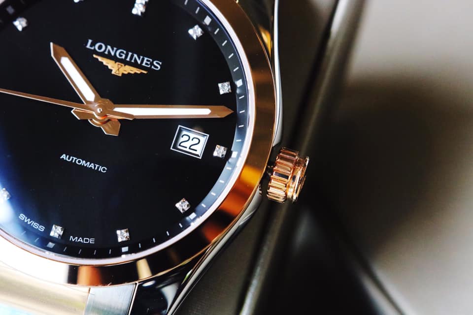 ĐỒNG HỒ LONGINES CONQUEST L2.785.5.58.7 (L27855587) DIAMOND WATCH 40MM