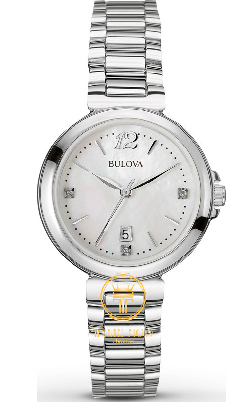 ĐỒNG HỒ NỮ BULOVA  96P149 DIAMOND GALLERY WHITE WATCH 30MM