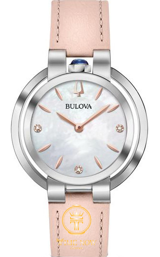 ĐỒNG HỒ NỮ BULOVA 96P197 RUBAIYAT PINK WOMENS WATCH 35MM