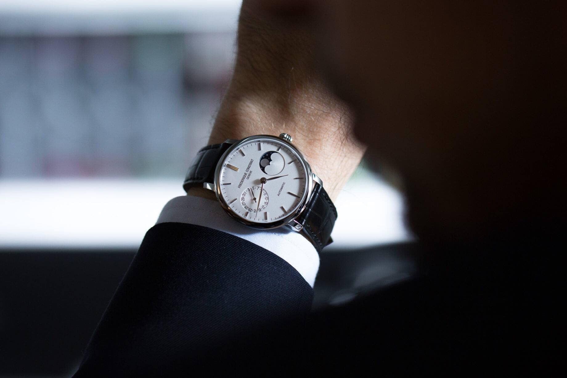 ĐỒNG HỒ FREDERIQUE CONSTANT FC-702S3S6 SLIMLINE MOONPHASE 38.8MM