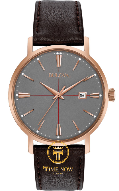 ĐỒNG HỒ BULOVA 97B154 AEROJET BROWN WATCH 39MM