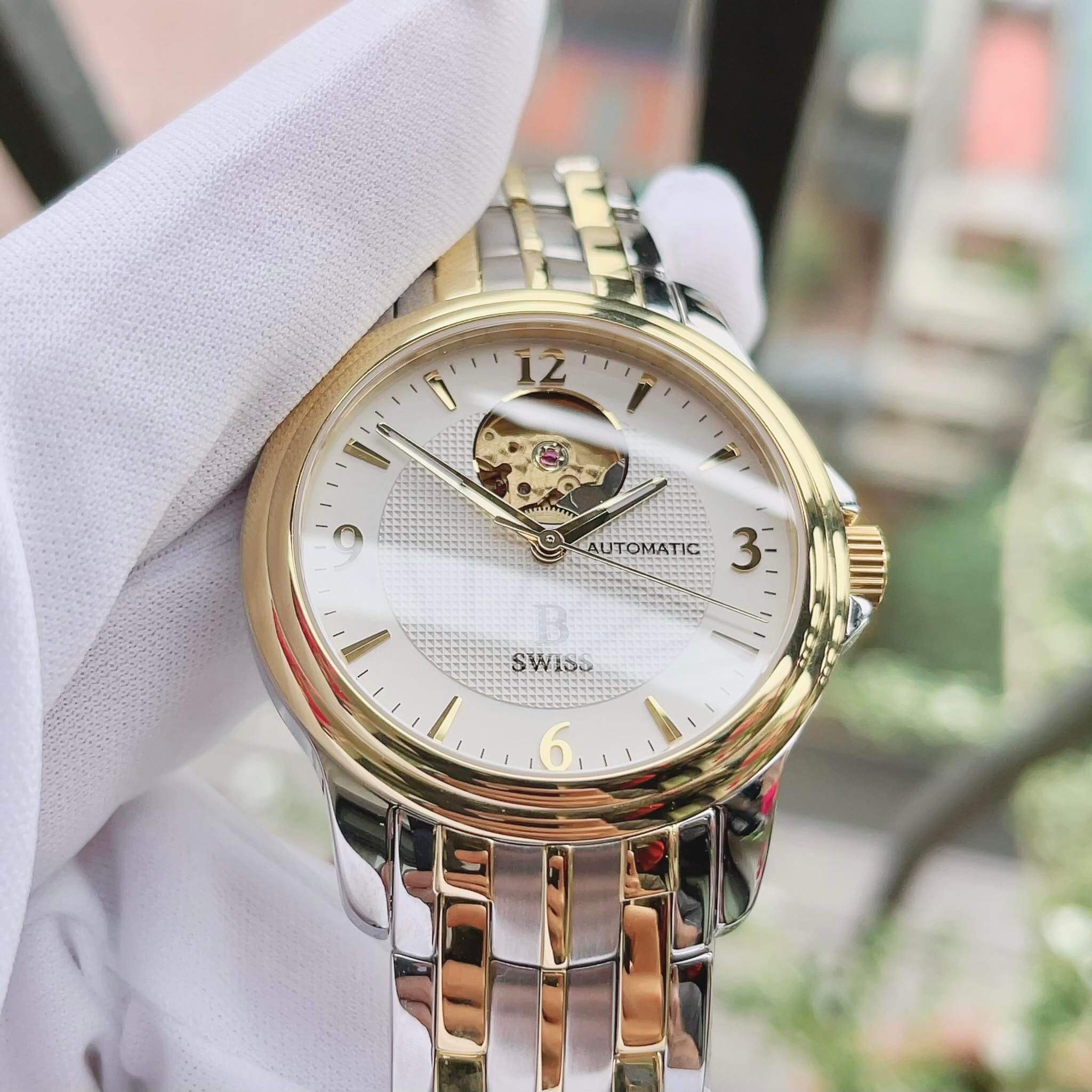 ĐỒNG HỒ B SWISS BY BUCHERER PRESTIGE OPEN HEART 00.50501.34.16.22 (0050501341622)