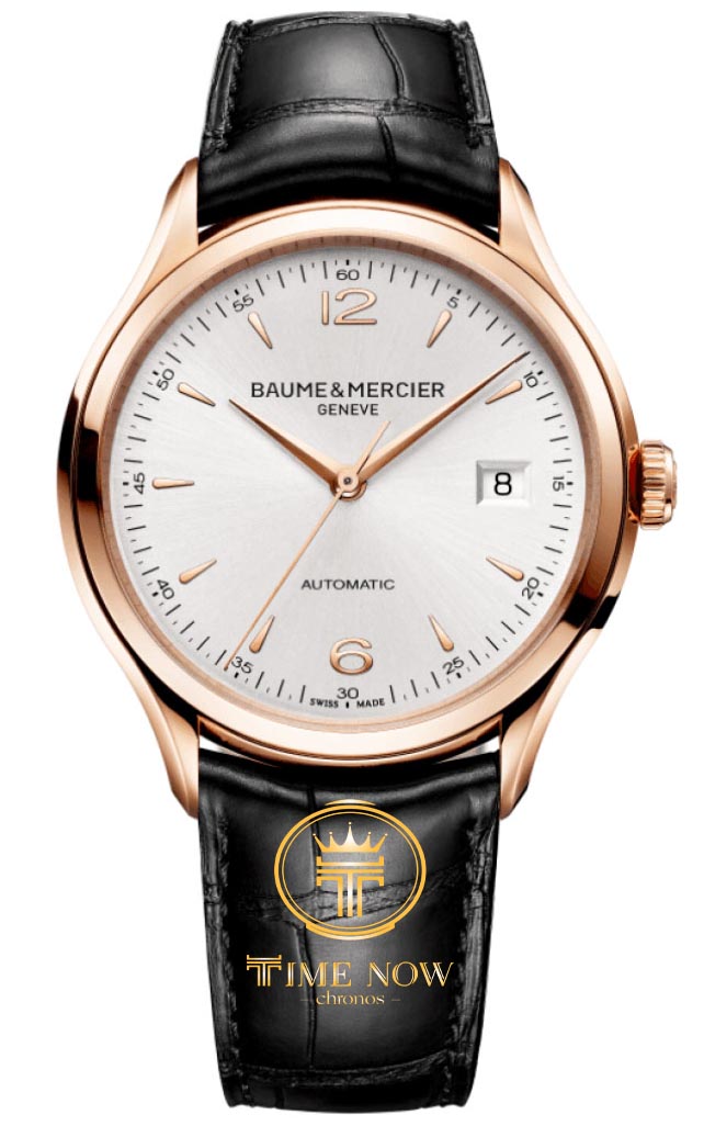 ĐỒNG HỒ BAUME ET MERCIER CLIFTON AUTOMATIC 18K ROSE GOLD MOA10058