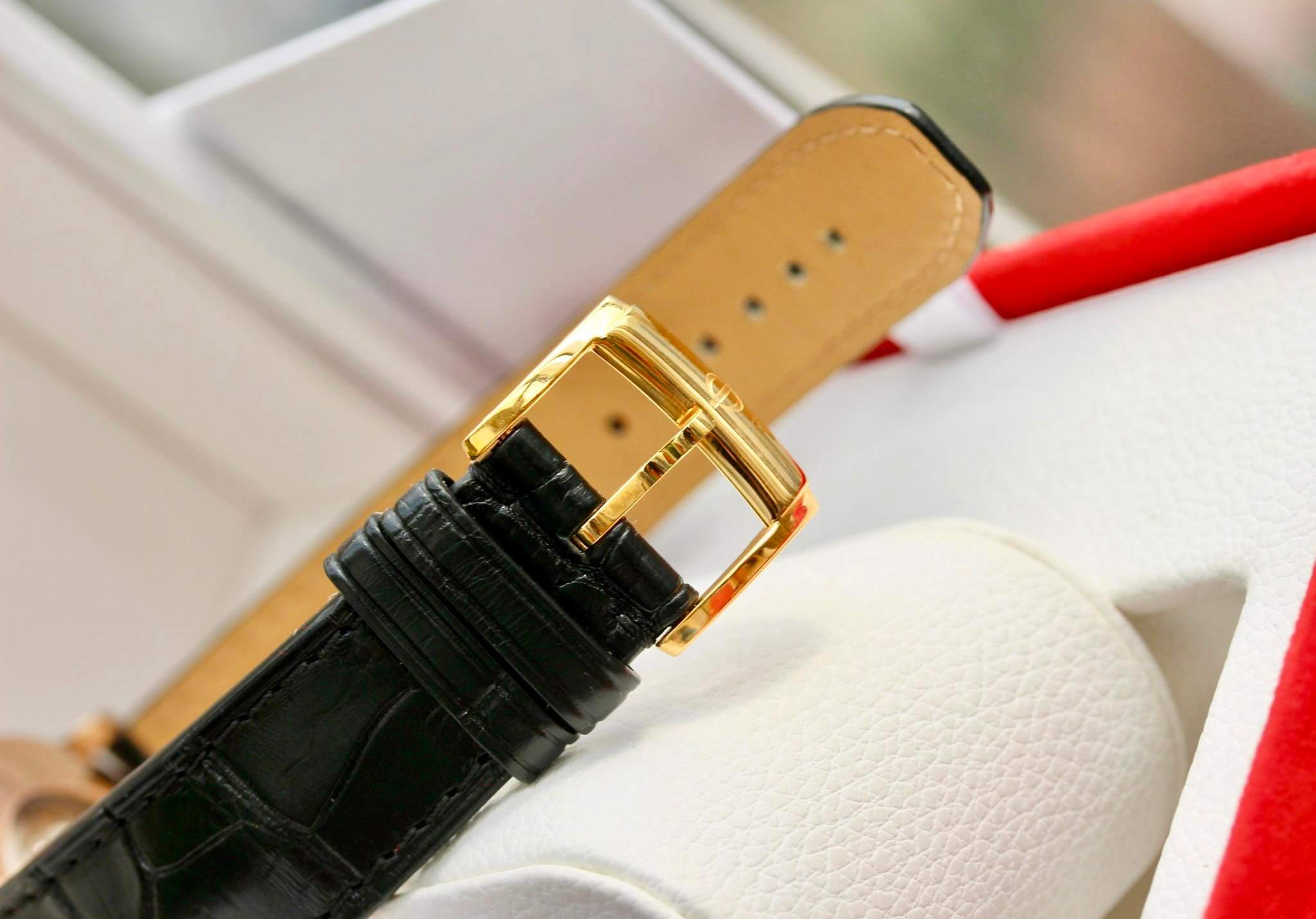 ĐỒNG HỒ BAUME & MERCIER CLASSIMA AUTOMATIC 18K ROSE GOLD DÂY DA  WATCH M0A10271