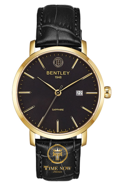 ĐỒNG HỒ NAM BENTLEY BL1811-10MKBB QUARTZ CASE GOLD DÂY DA