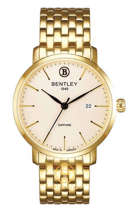 ĐỒNG HỒ NAM BENTLEY BL1811-10MKKI CLASSIC TONE GOLD DÂY KIM LOẠI