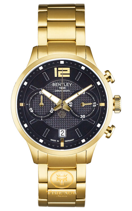 ĐỒNG HỒ NAM BENTLEY BL1812-10MKBI QUARTZ TONE GOLD DÂY KIM LOẠI